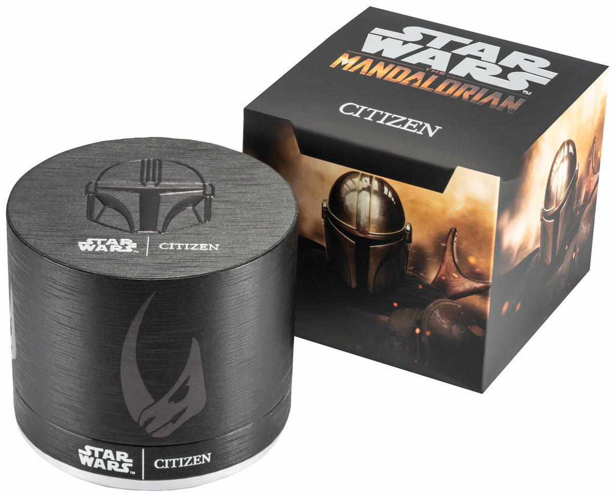 Citizen Deals - Mandalorian Gray Dial Leather Strap CA0857-09W