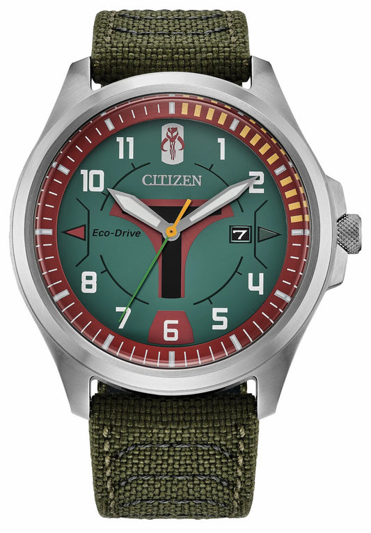 Citizen Exclusive - Boba Fett Green Dial Nylon Strap AW1418-06W