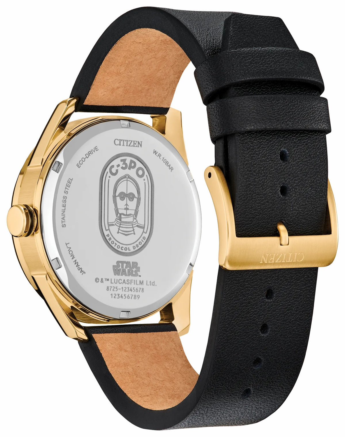 Citizen Premium - C-3PO Rewired Multiple Dial Leather Strap BU4026-05W