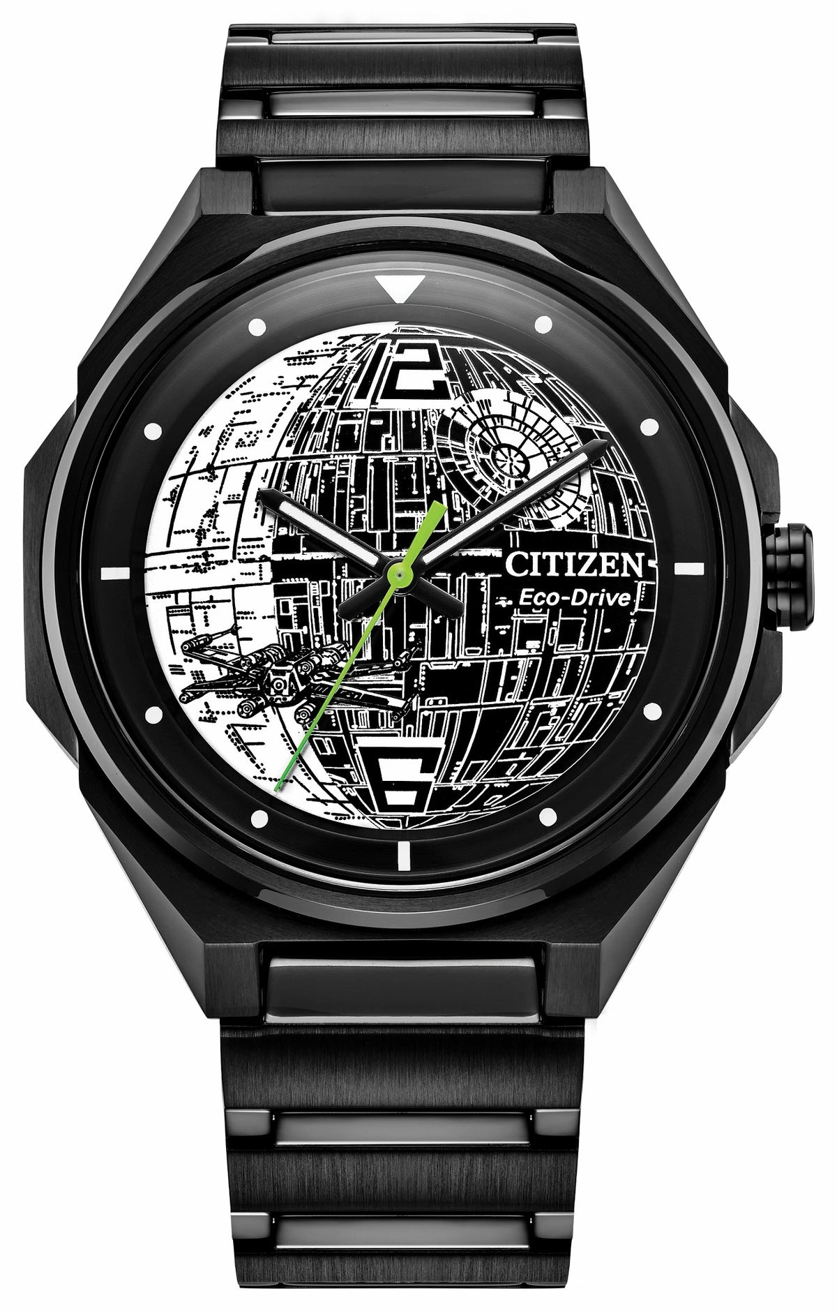 Citizen New - Death Star 2 Two-Tone Dial Stainless Steel Bracelet BJ6539-50W