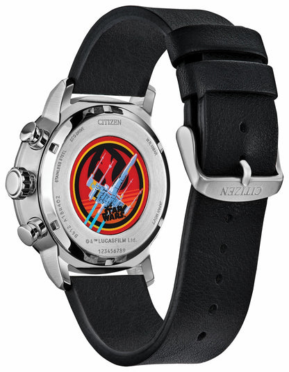 Citizen Quality - Rebel Starfighter Black Dial Leather Strap CA0870-43W