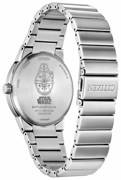Citizen Recommended - Millennium Falcon Hyperdrive Black Dial Stainless Steel Bracelet BM7581-59W