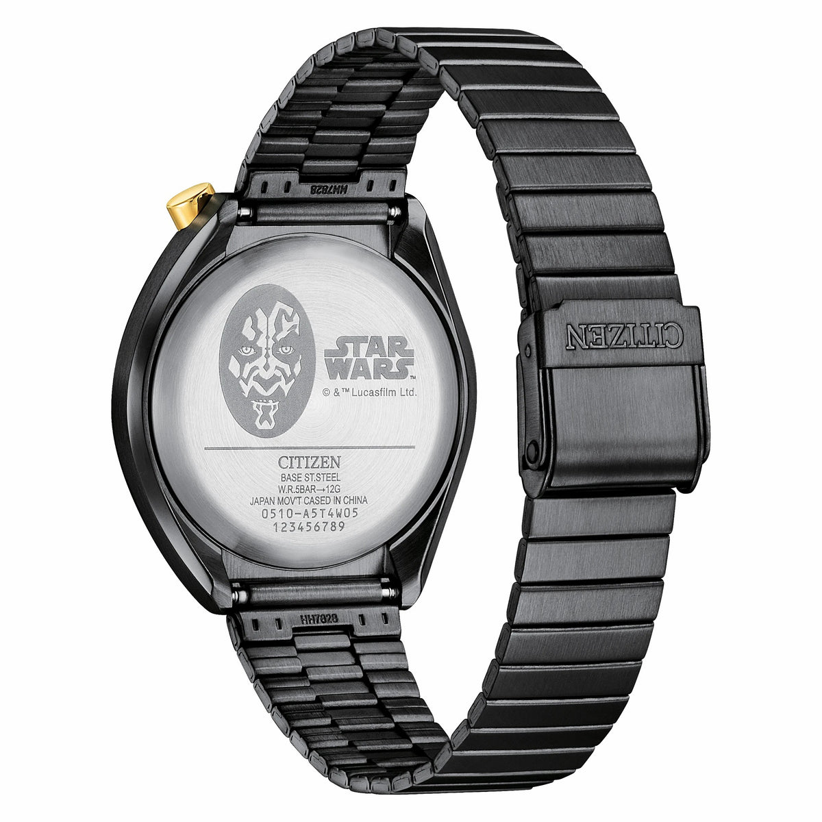 Citizen Featured - Darth Maul Red Dial Stainless Steel Bracelet AN3668-55W