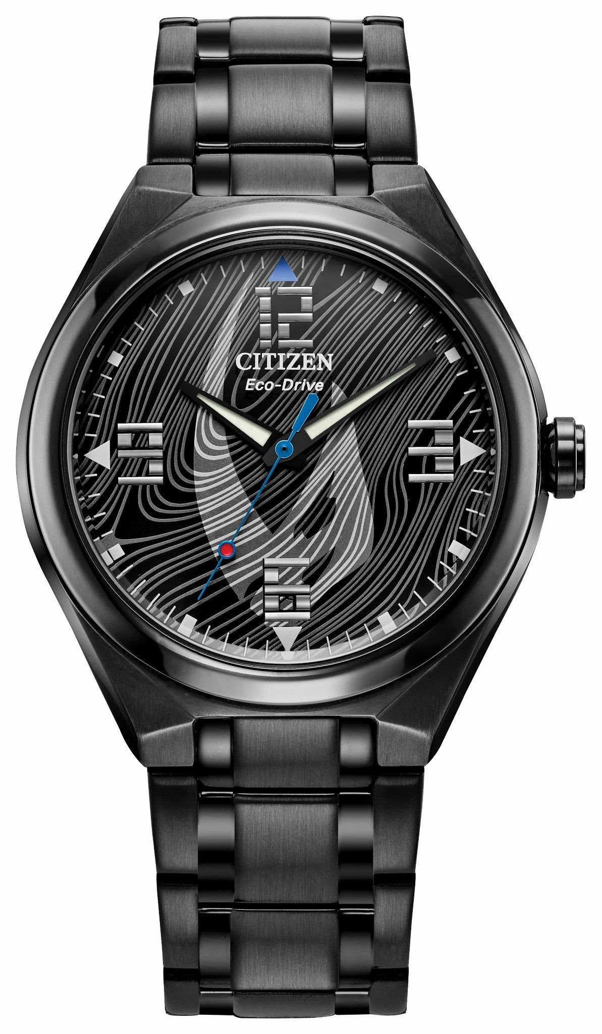Citizen Latest - Mandalorian Black Dial Stainless Steel Bracelet AW2045-57W