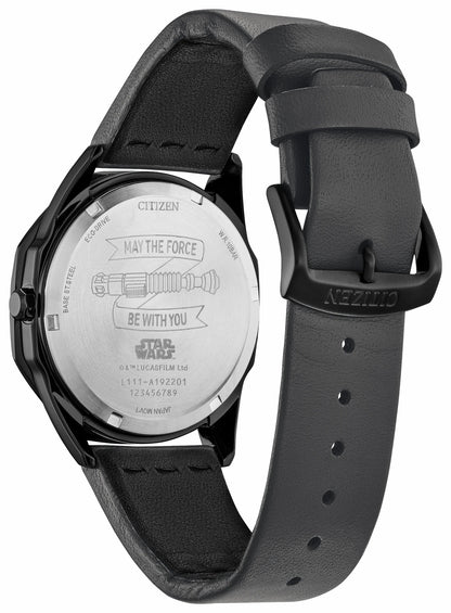 Citizen Hot Sale - Jedi Master Black Dial Leather Strap BM7498-00W