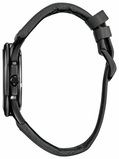 Citizen Hot Sale - Jedi Master Black Dial Leather Strap BM7498-00W
