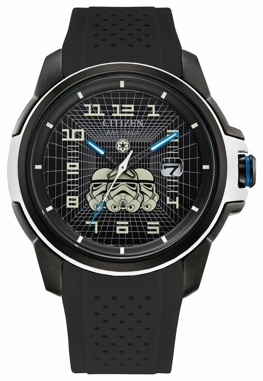 Citizen Featured - Imperial Stormtrooper Black Dial Polyurethane Strap AW1659-00W