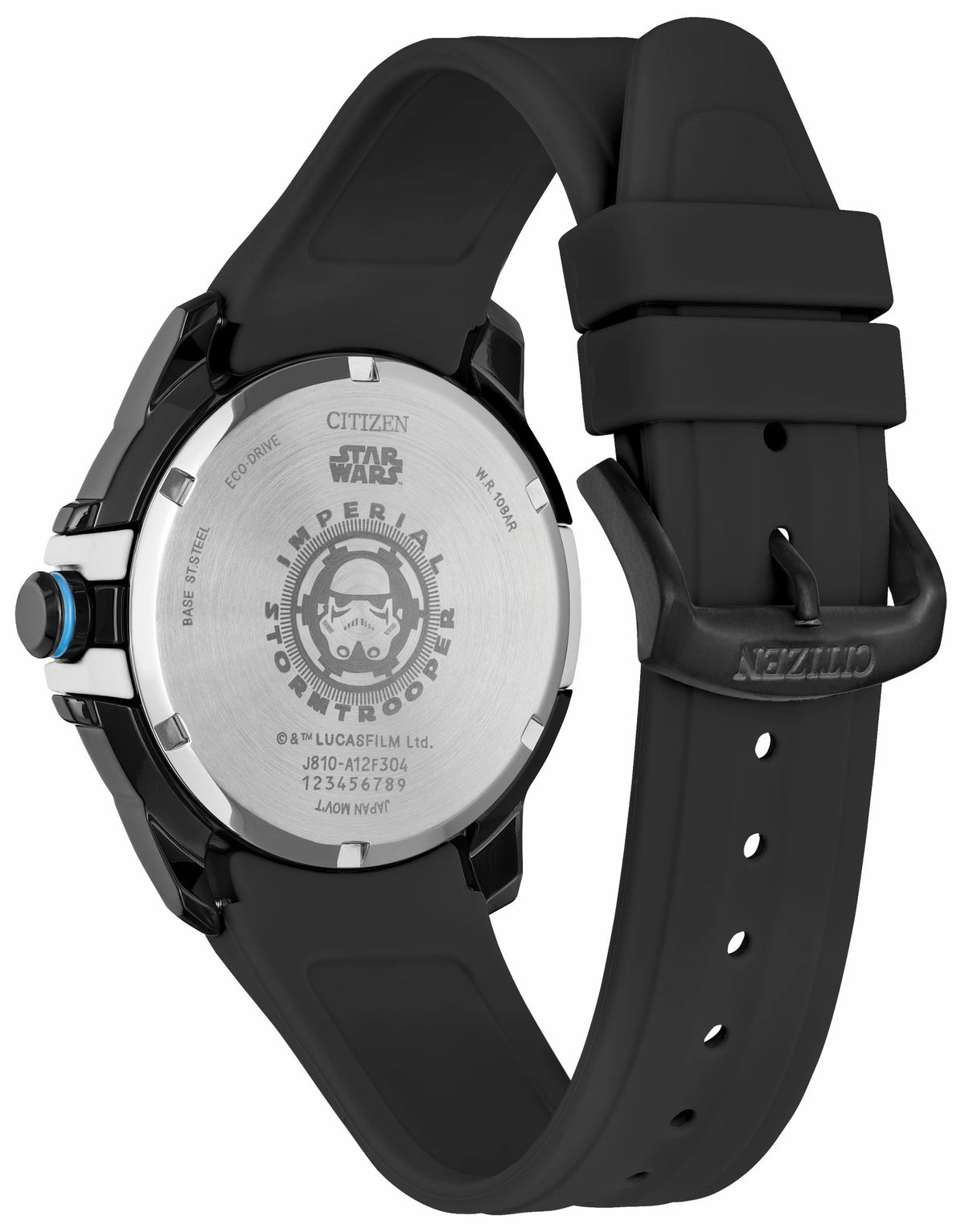 Citizen Featured - Imperial Stormtrooper Black Dial Polyurethane Strap AW1659-00W