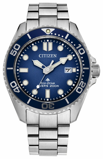 Citizen Deals - Promaster Dive Blue Dial Stainless Steel Bracelet BN0260-54L