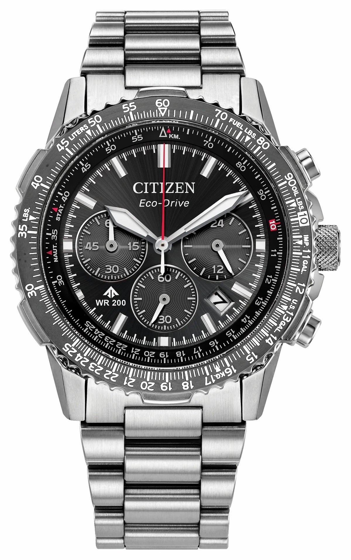Citizen Customer Favorite - Promaster Navihawk Black Dial Stainless Steel Bracelet CA4664-60E