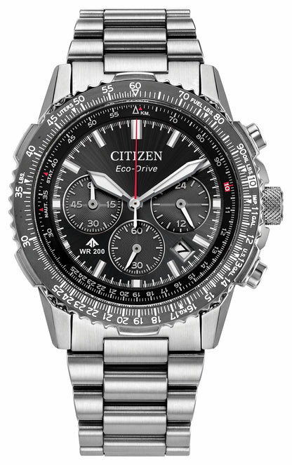 Citizen Customer Favorite - Promaster Navihawk Black Dial Stainless Steel Bracelet CA4664-60E