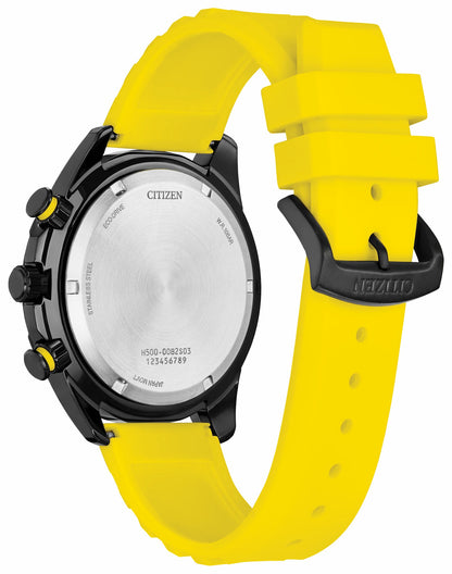 Citizen Value - Brycen Black Dial Silicone Strap AT2585-08E