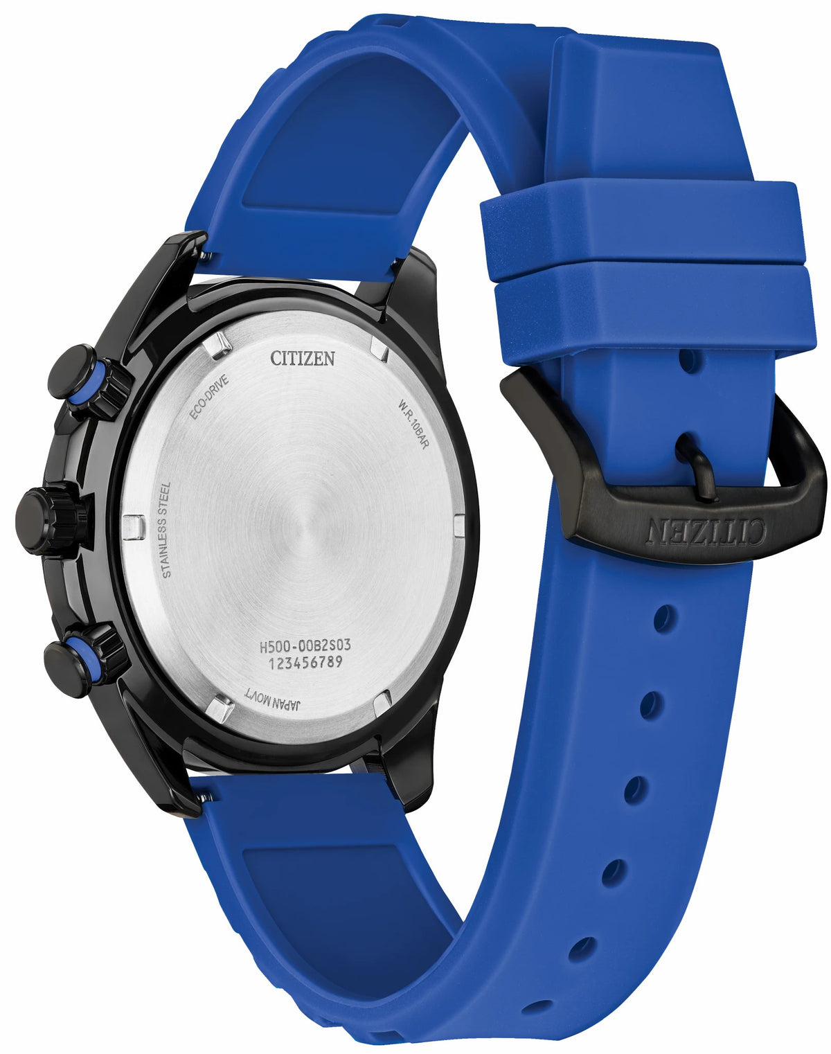 Citizen Best Seller - Brycen Black Dial Silicone Strap AT2586-05E