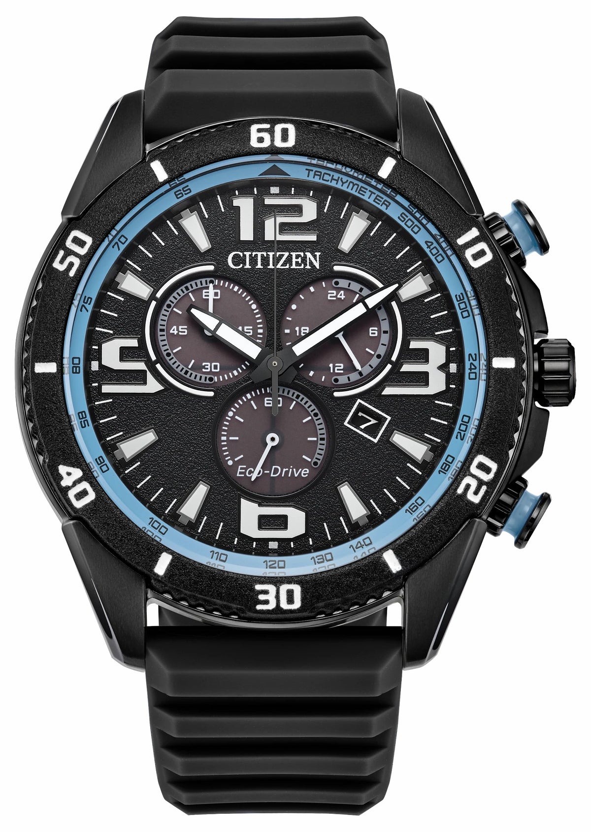 Citizen Latest - Brycen Black Dial Silicone Strap AT2587-02E