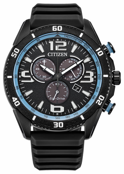 Citizen Latest - Brycen Black Dial Silicone Strap AT2587-02E