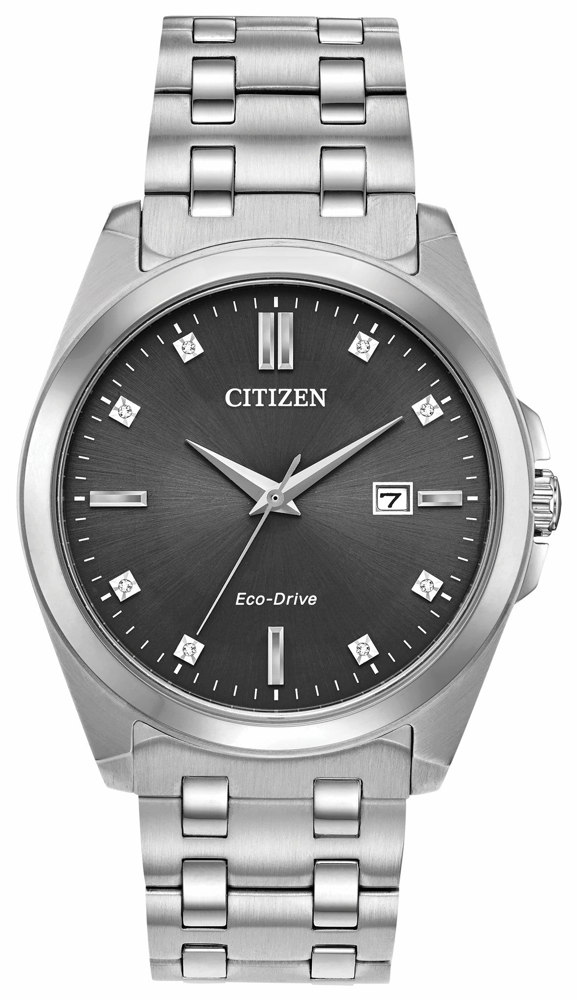 Citizen Hot Sale - Citizen Corso Eco-Drive Gray Dial Stainless Steel Watch