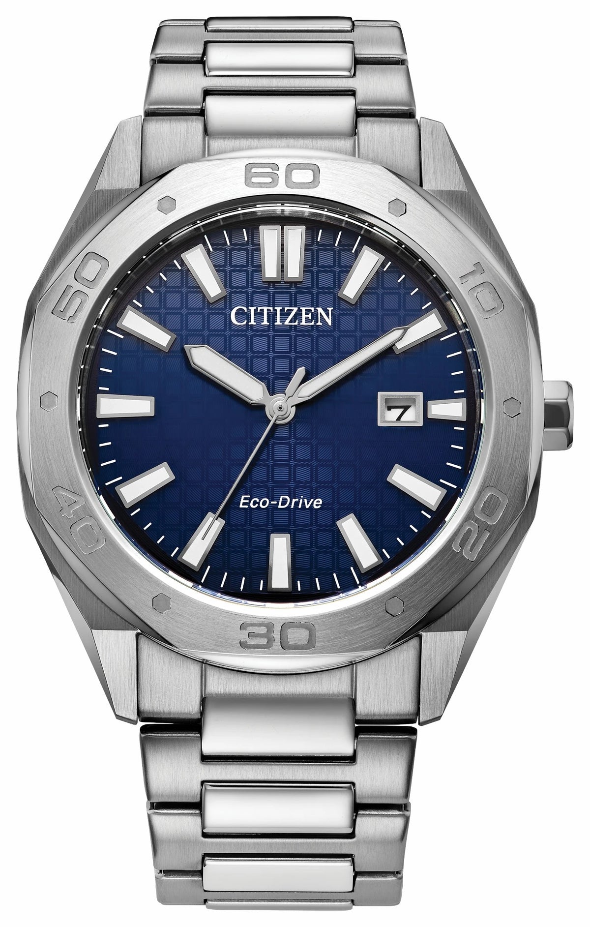 Citizen Recommended - Odyn Blue Dial Stainless Steel Bracelet BM7630-80L