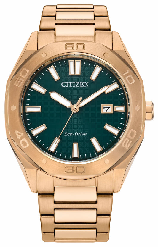 Citizen Everyday - Odyn Green Dial Stainless Steel Bracelet BM7633-81X