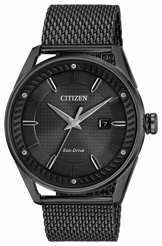 Citizen Best Seller - CTO -Men's Eco-Drive BM6988-57E Black Mesh Strap Watch