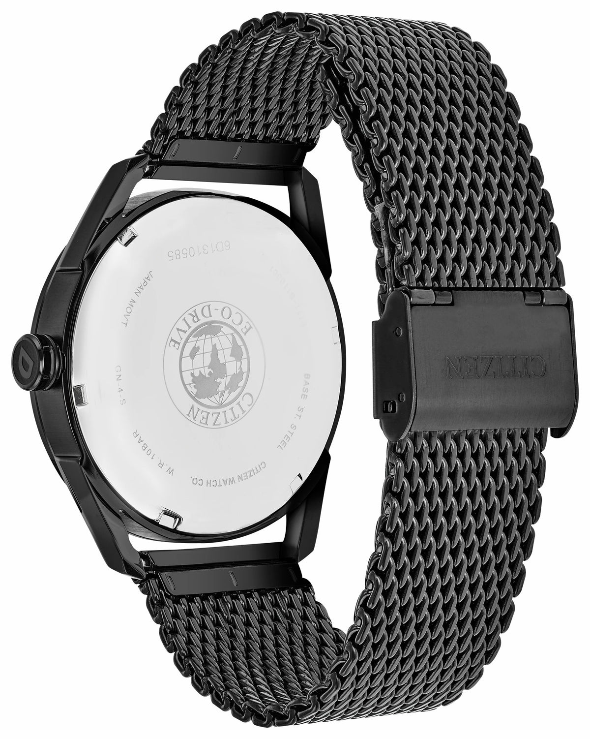 Citizen Best Seller - CTO -Men's Eco-Drive BM6988-57E Black Mesh Strap Watch