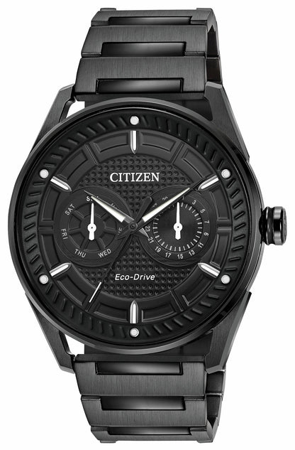 Citizen Trending - CTO - Men's Black BU4025-59E Steel Chronograph Watch